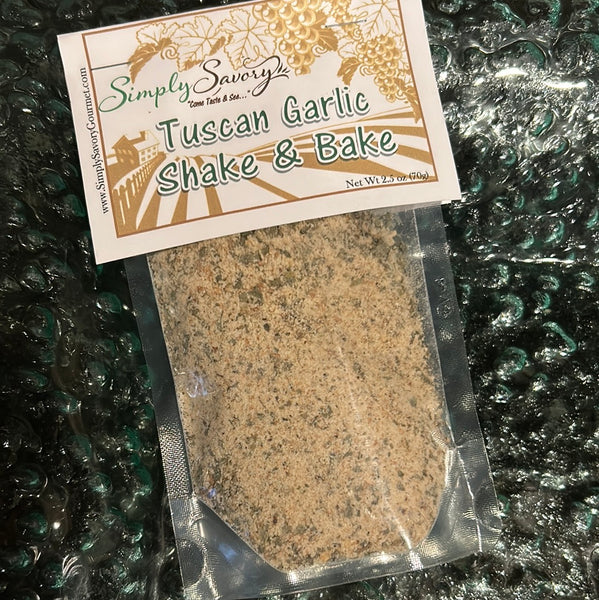 Tuscan Garlic Shake & Bake