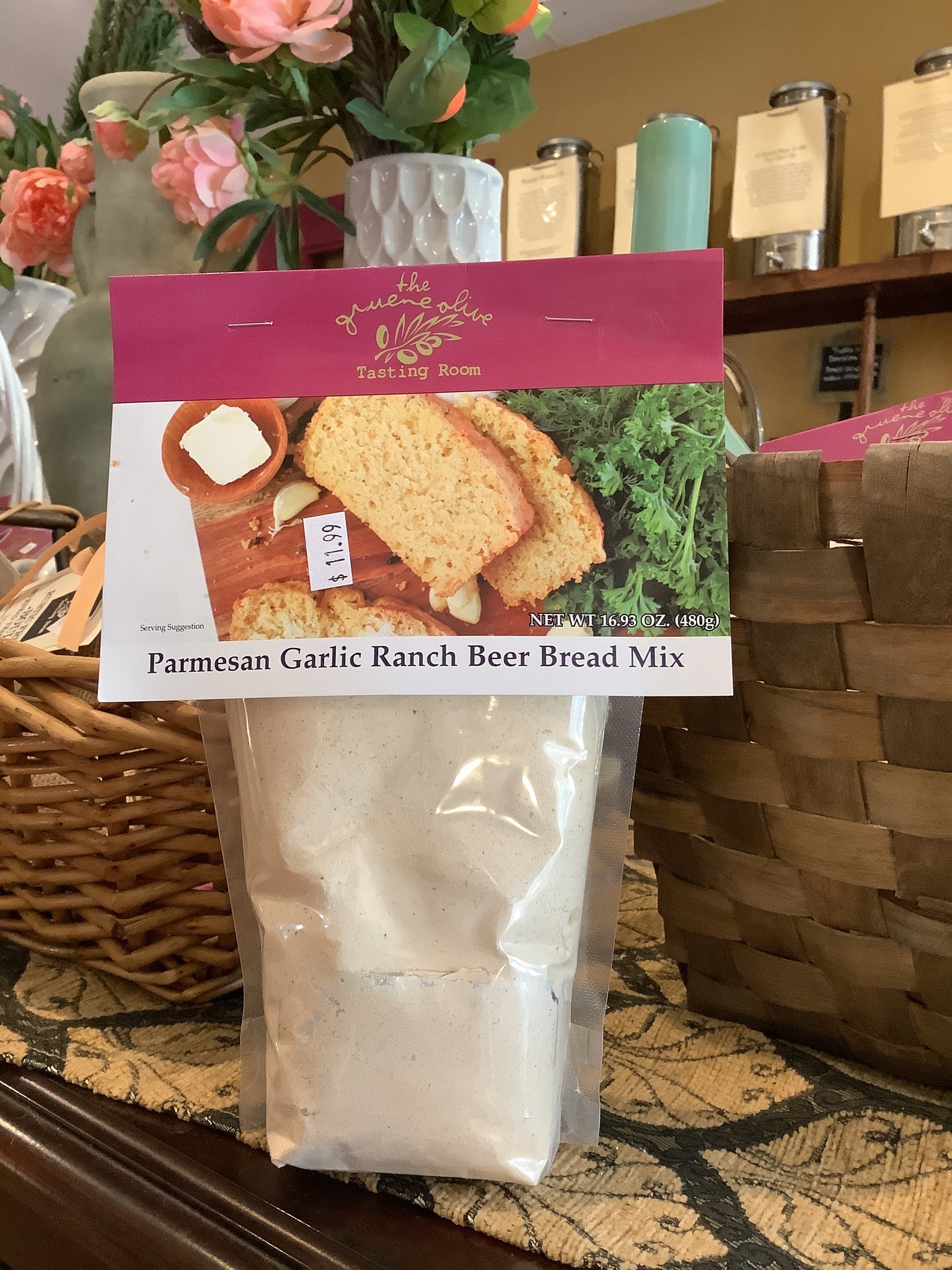 Garlic Ranch Dip Mix Parmesan Garlic Ranch Beer Bread Mix - The Gruene Olive Tasting Room