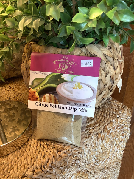 Citrus Poblano Dip Mix