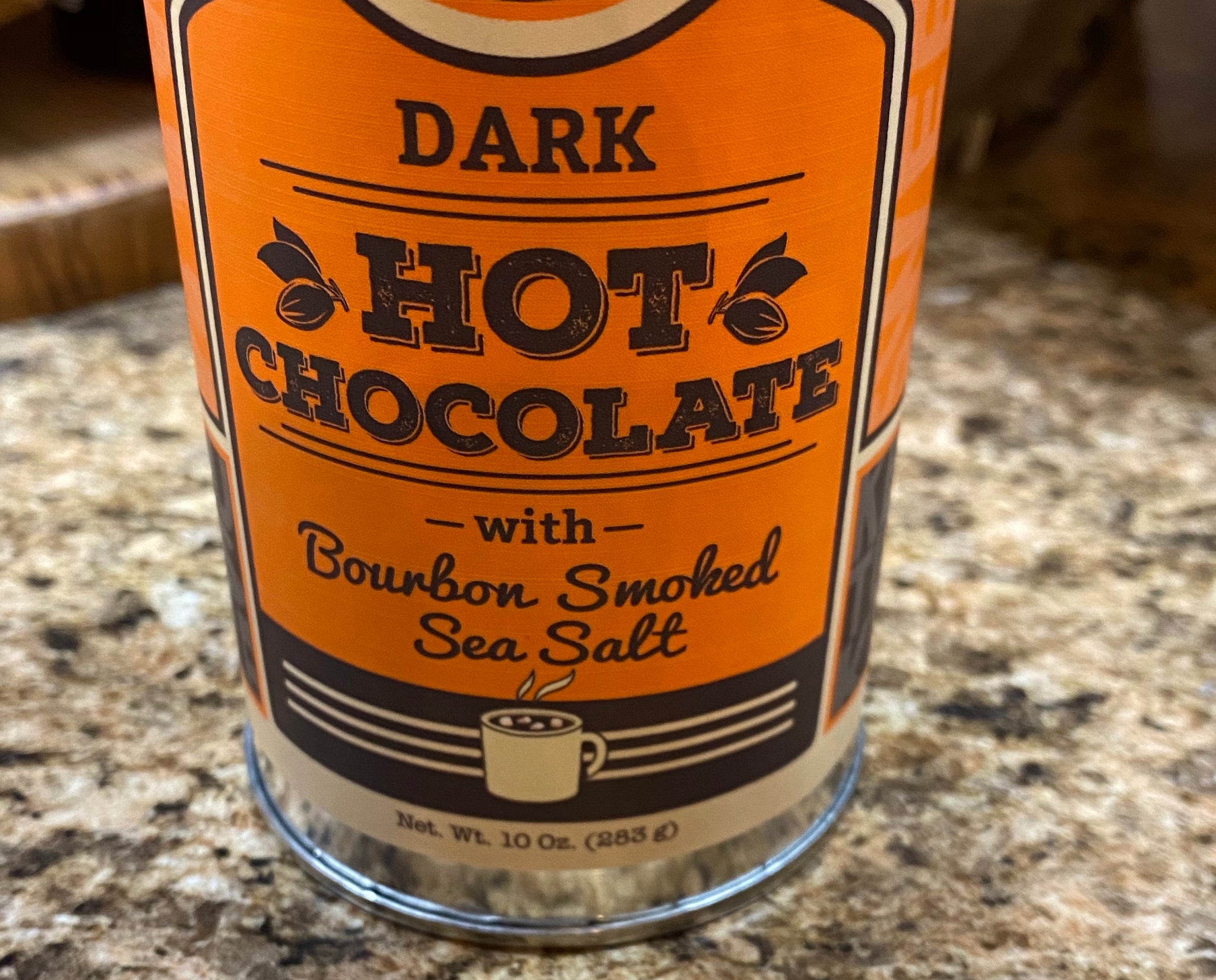 Hot Chocolate with Bourbon Sea Salt