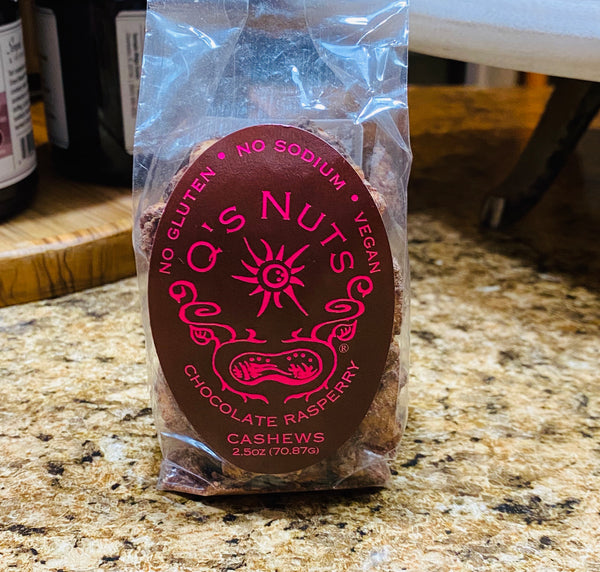 Chocolate Raspberry Cashews
