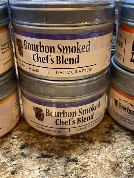 Bourbon Smoked Chef’s Blend Sea Salt